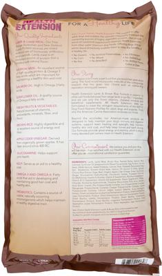 Show full view: Health Extension Lamb & Brown Rice Dry Dog Food, 35-lb bag slide 3 of 7