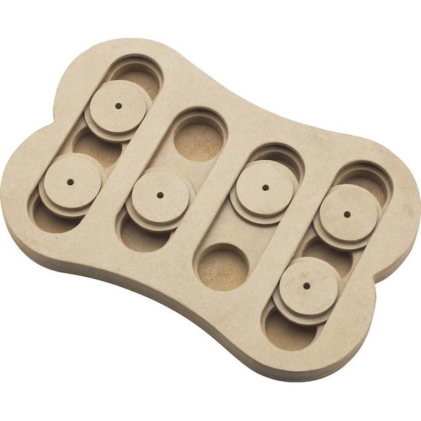 ETHICAL PET SeekATreat Shuffle Bone Puzzle Dog Toy