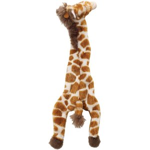 Ethical Pet Skinneeez Giraffe Stuffing-Free Squeaky Plush Dog Toy, 14-in