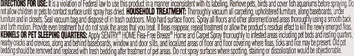 Sentry Home Flea-Free Breeze Home & Carpet Spray, 24-oz bottle