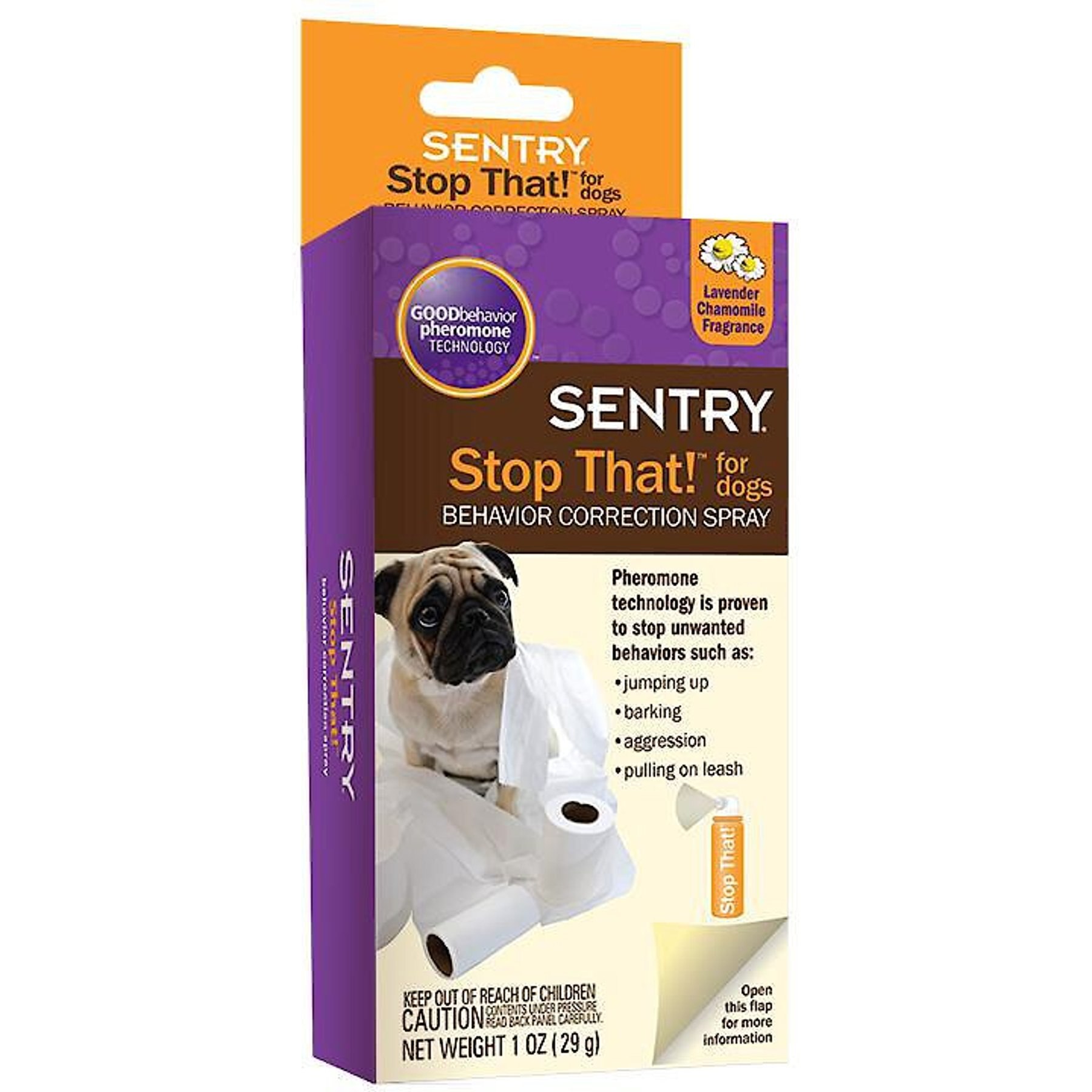 SENTRY Stop That Noise Pheromone Dog Spray 1 fl oz Chewy