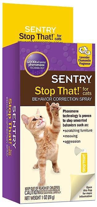 Sentry Stop That! Noise & Pheromone Cat Spray