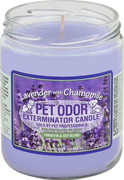Pet Odor Exterminator Lavender & Chamomile Deodorizing Candle, 13-oz jar slide 1 of 5