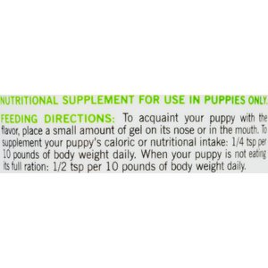 Tomlyn Nutri-Cal Malt Flavored Gel High Calorie Supplement for Puppies, 4.25-oz tube