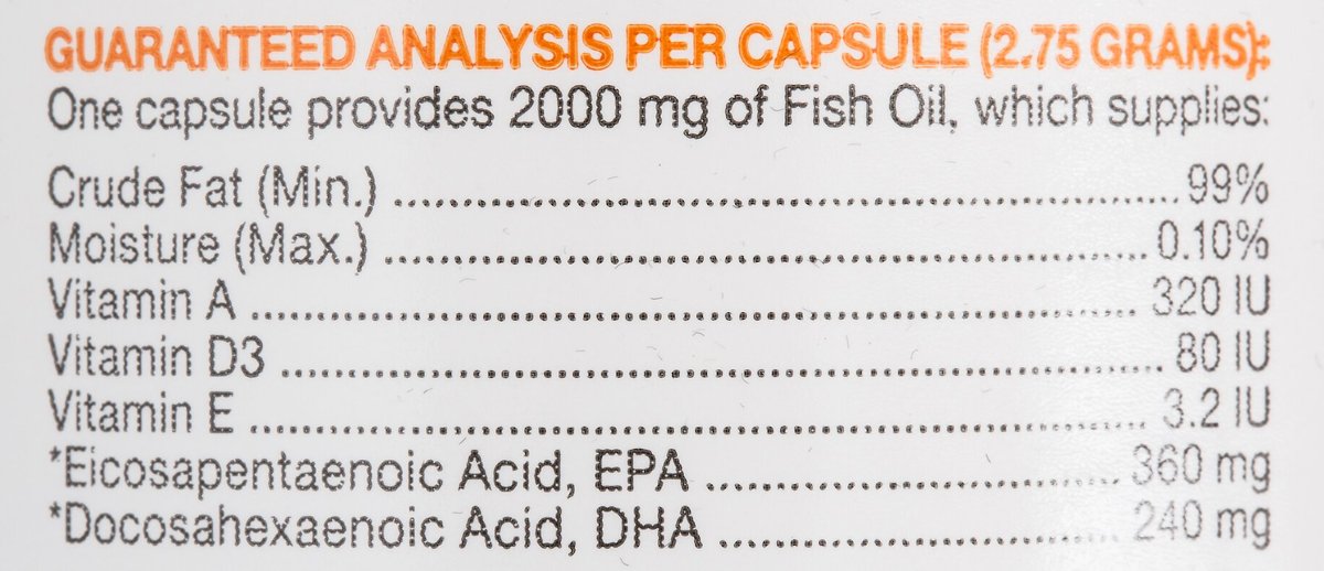 VETOQUINOL Triglyceride OMEGA Omega 3 Fatty Acids Large Giant