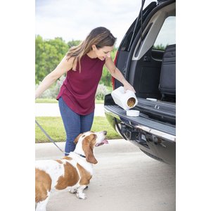 Gamma2 Vittles Vault Pet Food Storage, White, 4-6-lb