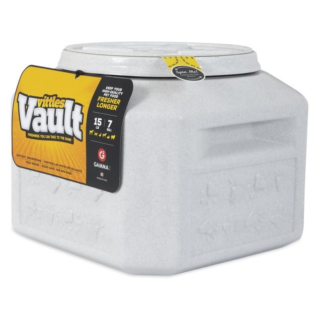 GAMMA2 Vittles Vault Plus Pet Food Storage, 15lb