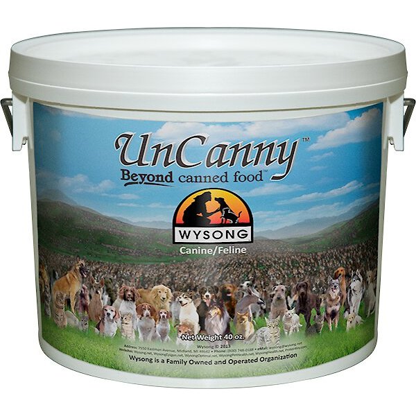 WYSONG Uncanny Blend FreezeDried Raw Dog & Cat Food Mix, 40oz bucket