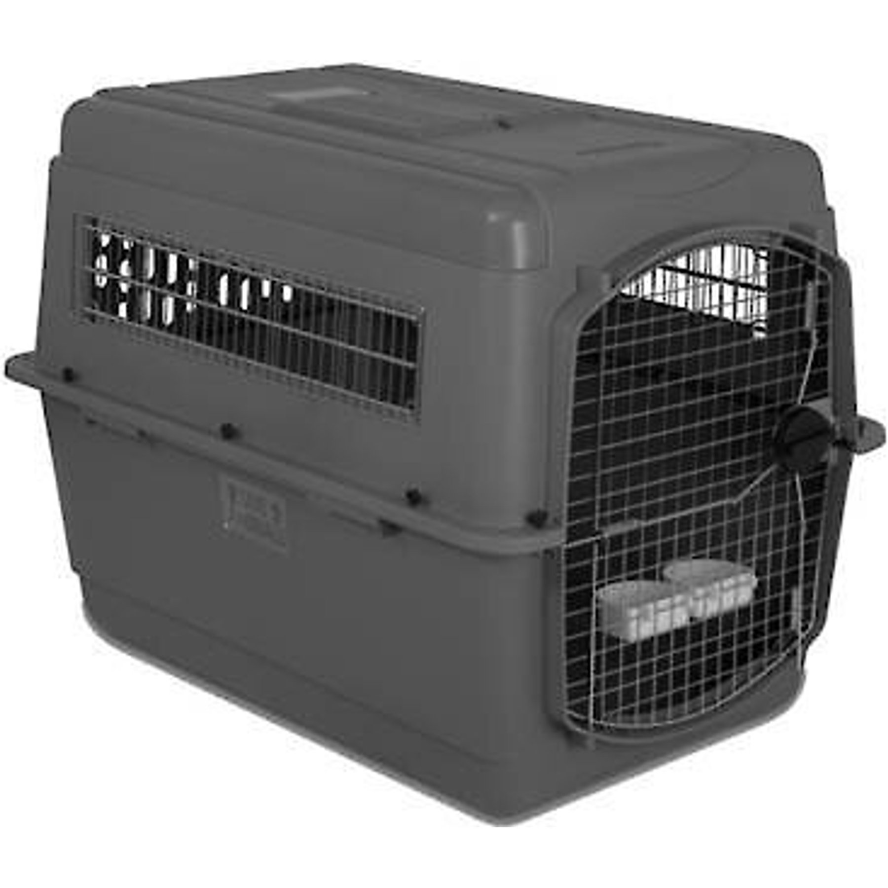 PETMATE Sky Dog Cat Kennel Gray 48 inches 90 125 lbs Chewy