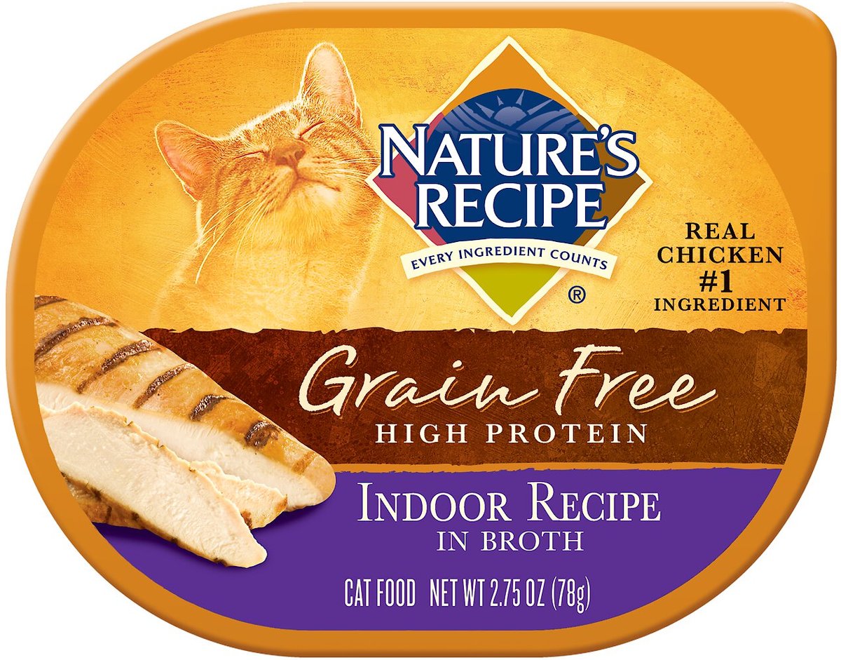 Nature's recipe dry cat hot sale food