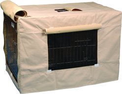 Precision Pet Products Indoor/Outdoor Crate Cover, Medium