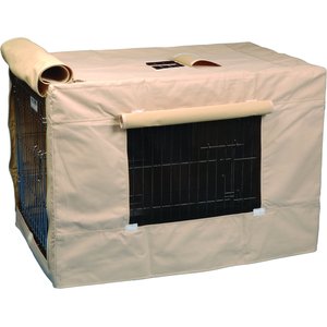Precision Pet Products Indoor/Outdoor Crate Cover, Medium