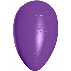 Jolly Pets Jolly Egg Dog Toy, Purple, 8-in