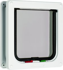 Cat Mate 4-Way Locking Cat Flap with Door Liner, White slide 1 of 5