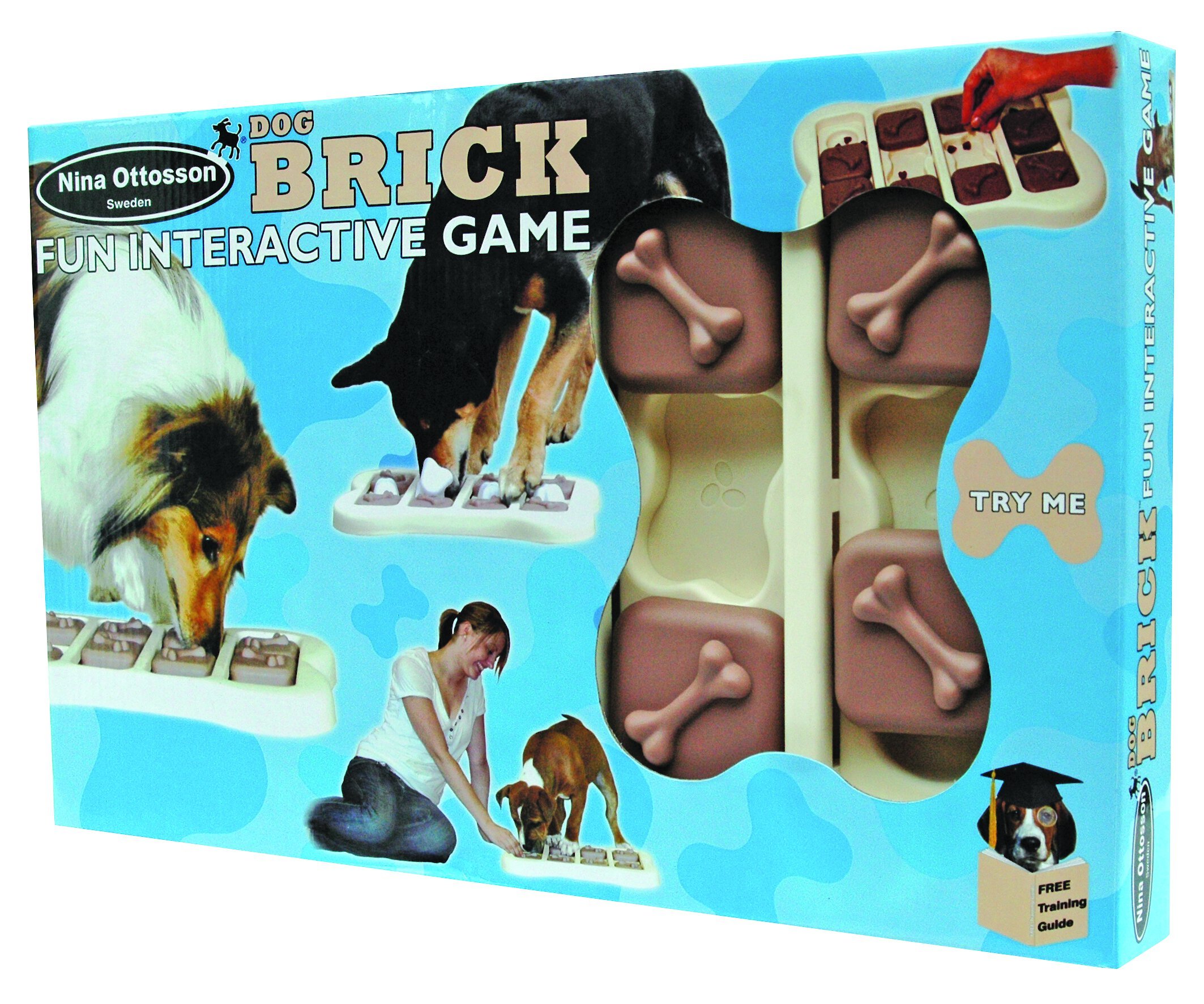 Outward Hound Nina Ottosson Brick Puzzle Game Dog Toy