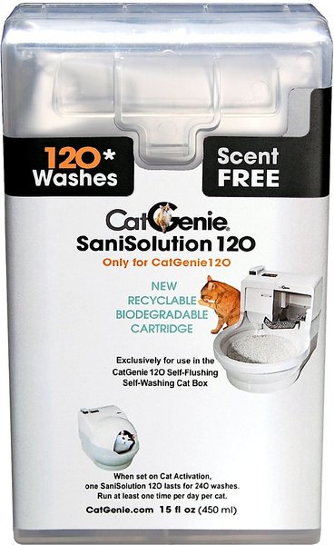 Catgenie 120 sales sanisolution smartcartridge