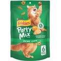 Friskies Party Mix Picnic Crunch Flavor Crunchy Cat Treats, 6-oz bag