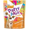 Friskies Party Mix Cheezy Craze Crunch Flavor Crunchy Cat Treats, 6-oz bag