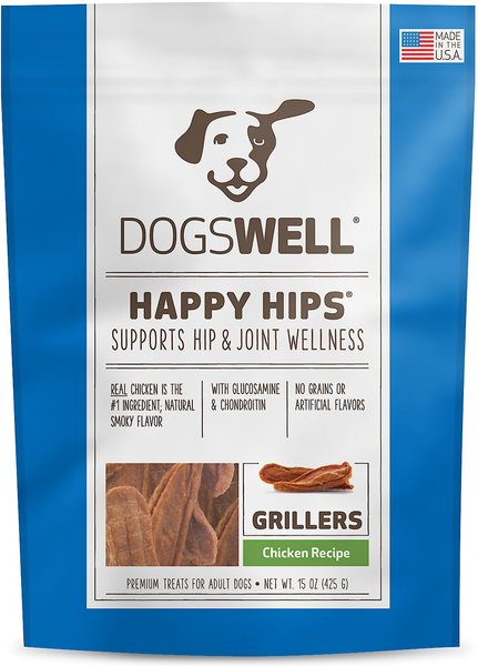 Dogswell Happy Hips Lamb & Rice Jerky Dog Treats