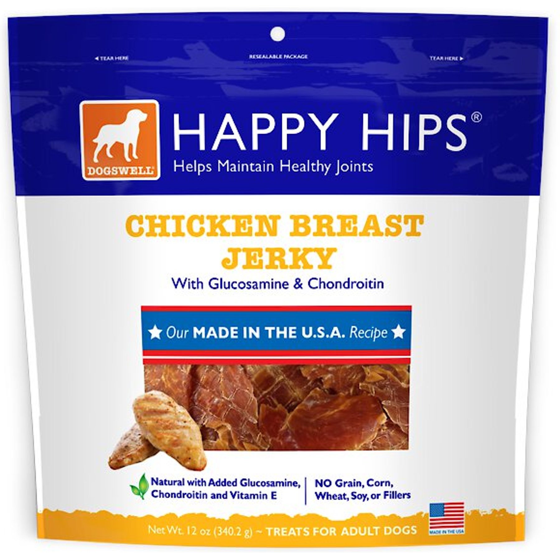 Dogswell happy hips chicken breast jerky 24 oz best sale