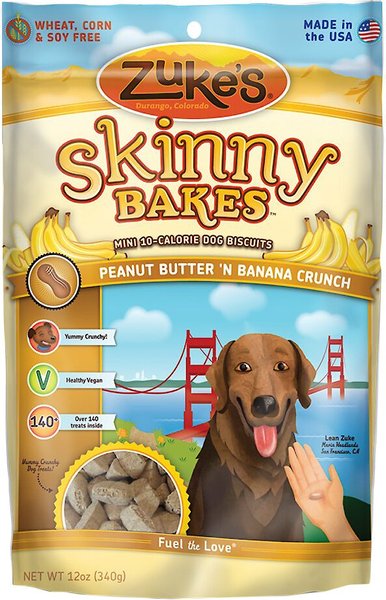 Zukes peanut clearance butter dog treats