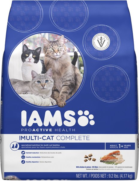 Iams ProActive Health Multi Cat with Chicken Salmon Dry Cat Food