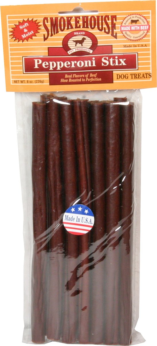 Smokehouse USA 8" Pepperoni Stix Dog Treats