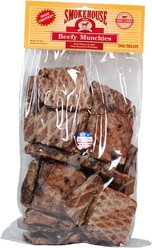 Smokehouse USA Beefy Munchies Dog Treats, 1-lb bag