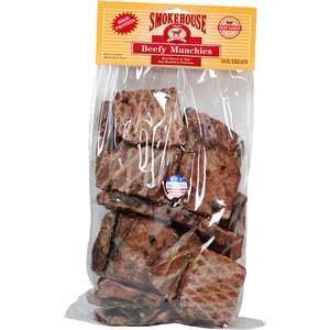 Smokehouse USA Beefy Munchies Dog Treats, 1-lb bag