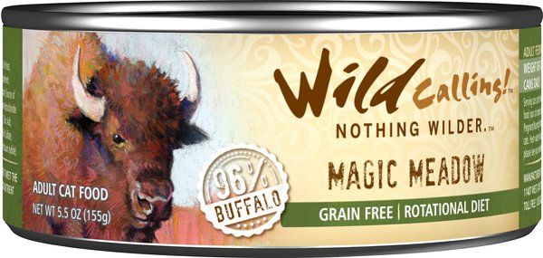 Wild calling 2025 canned cat food