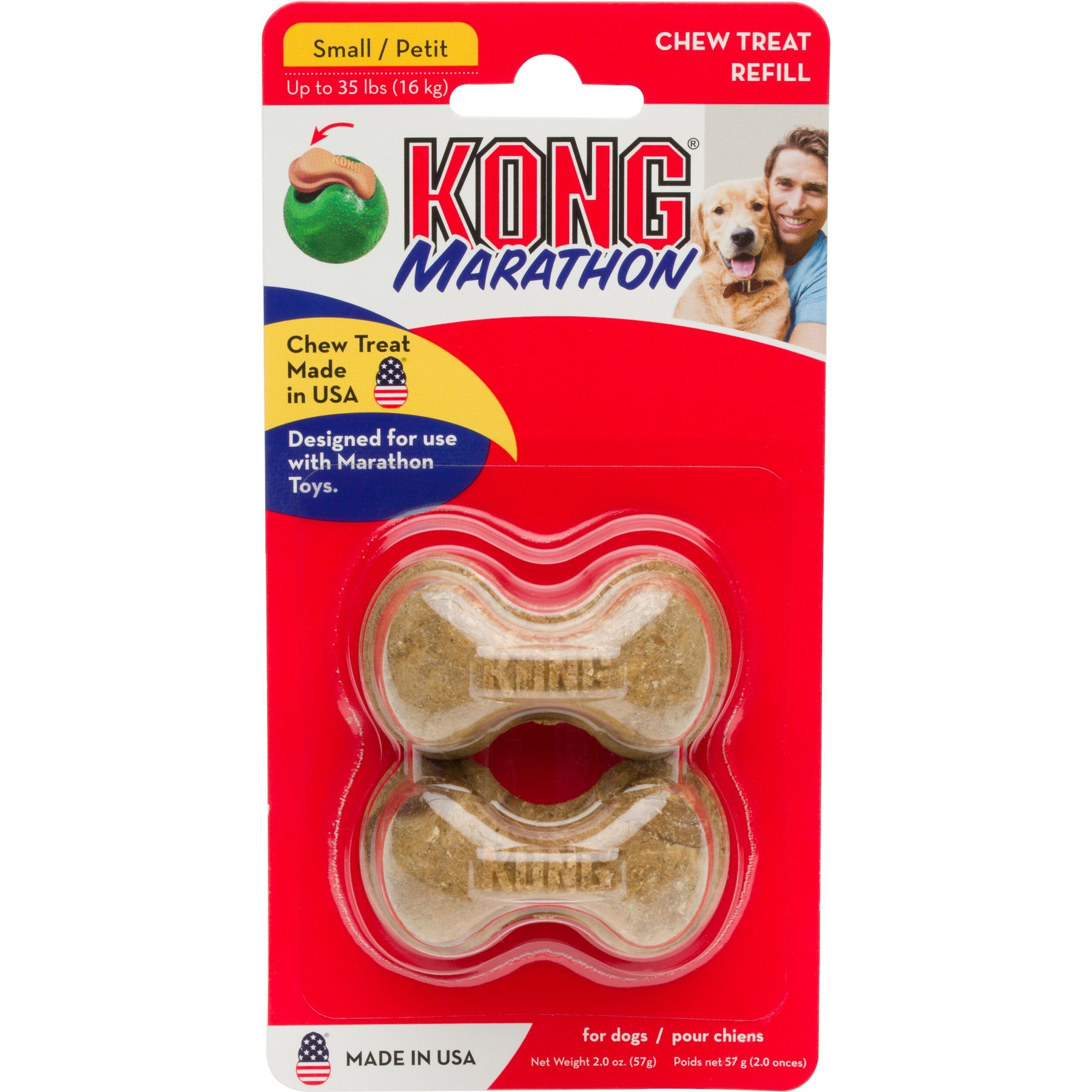 Kong marathon refill clearance small