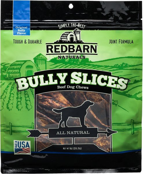 Redbarn Naturals Bully Slices Dog Treats, 9-oz bag slide 1 of 6