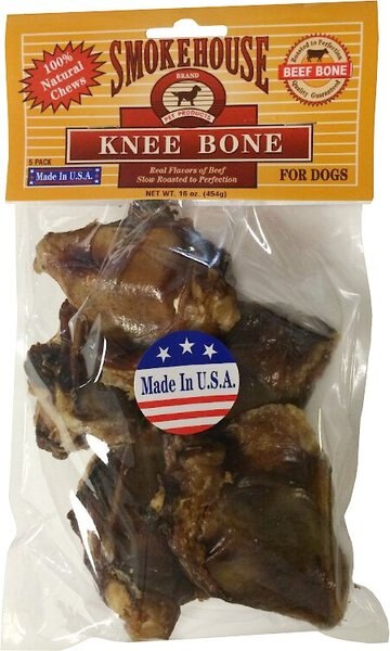 Smokehouse USA Knee Bones Dog Treats, 5 count slide 1 of 3