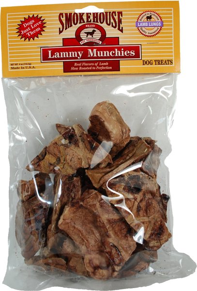 Smokehouse USA Lammy Munchies Dog Treats, 4-oz bag slide 1 of 4
