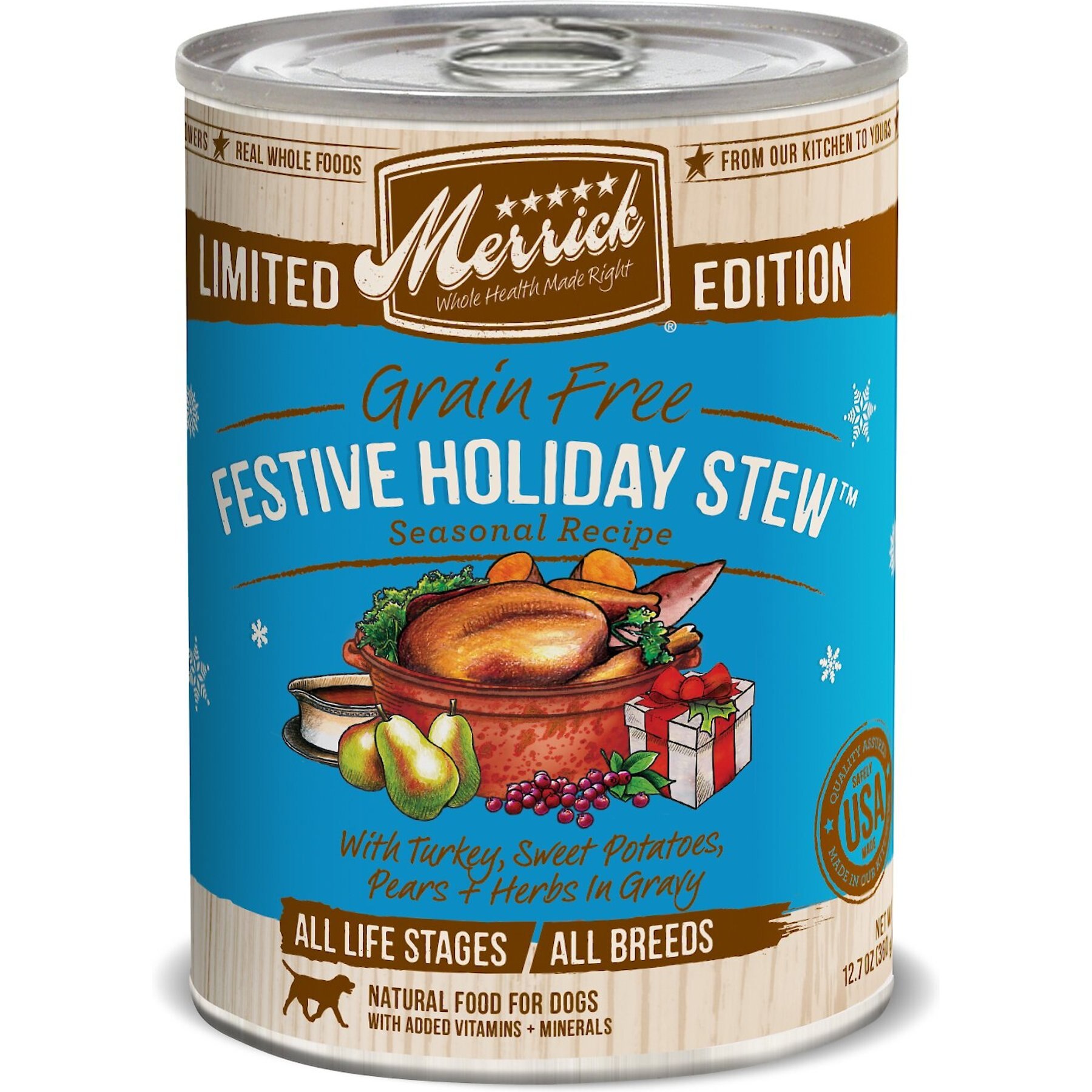 Merrick venison holiday stew hotsell