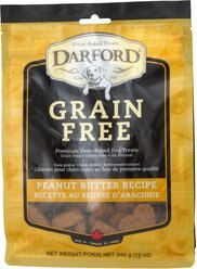 Darford Grain-Free Peanut Butter Recipe Dog Treats, 12-oz bag
