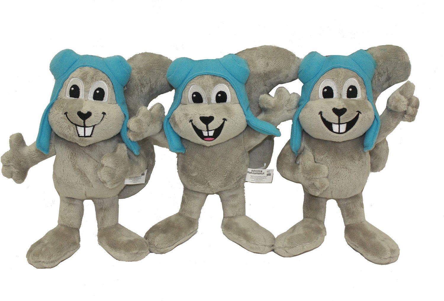 rocky and bullwinkle plush toys