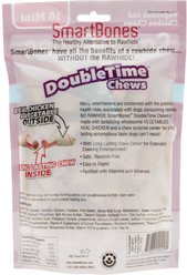 SmartBones Mini DoubleTime Chicken Chews Dog Treats, 16 count slide 2 of 6
