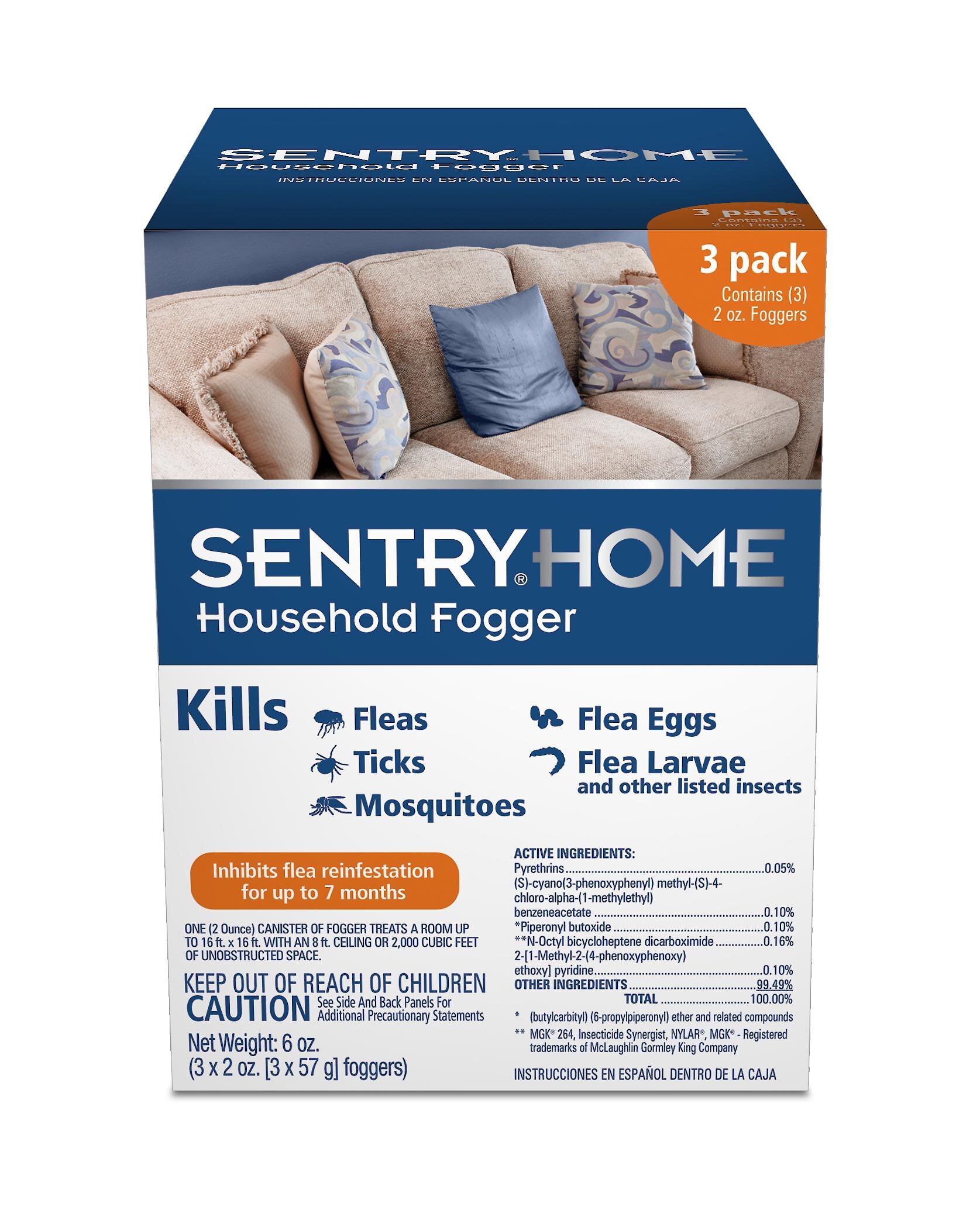 With four cats, when using a fogger, is it enough to retreat to the