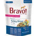 Bravo! Homestyle Complete Turkey Dinner Grain-Free Freeze-Dried Dog Food, 2-lb bag
