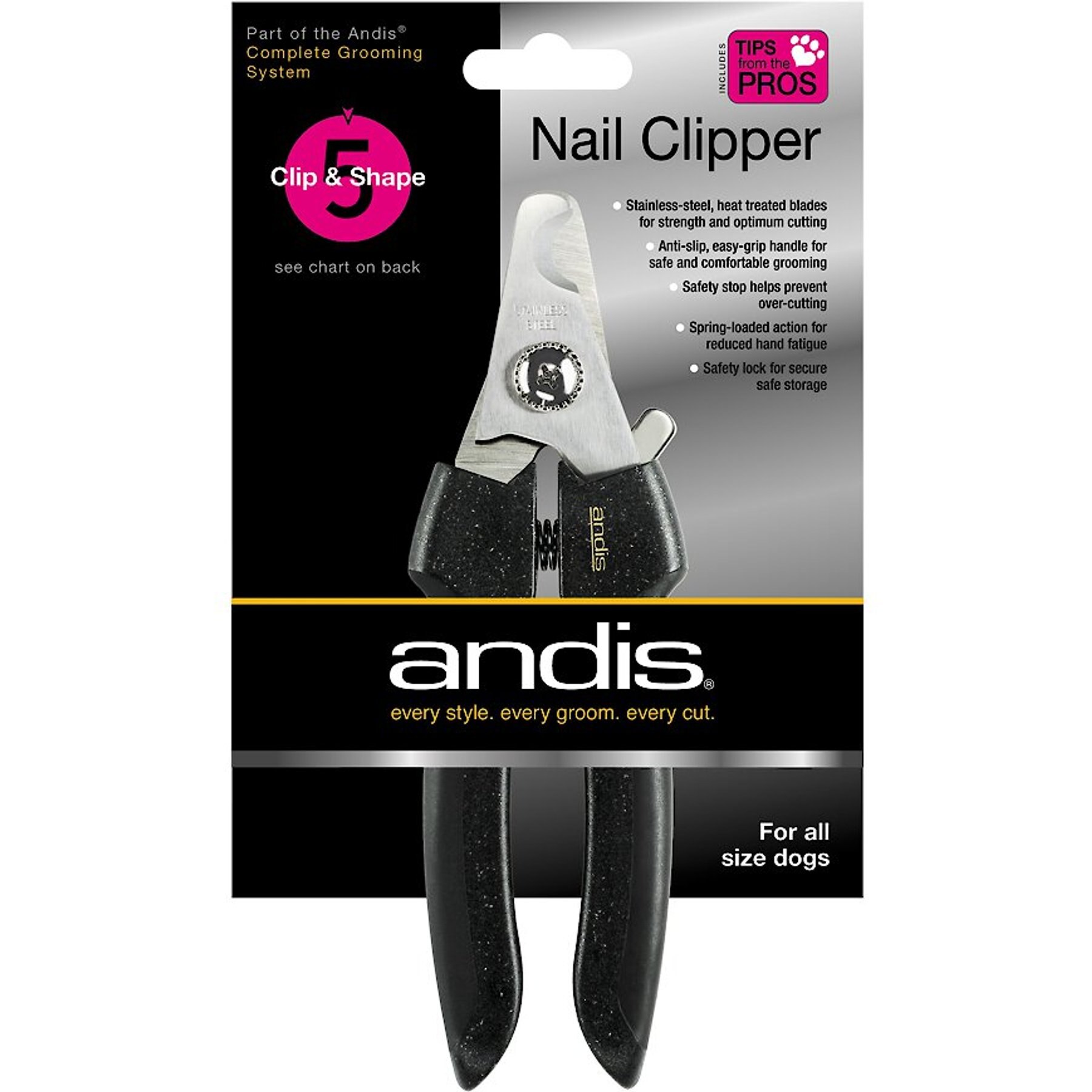 Andis dog 2025 nail clippers