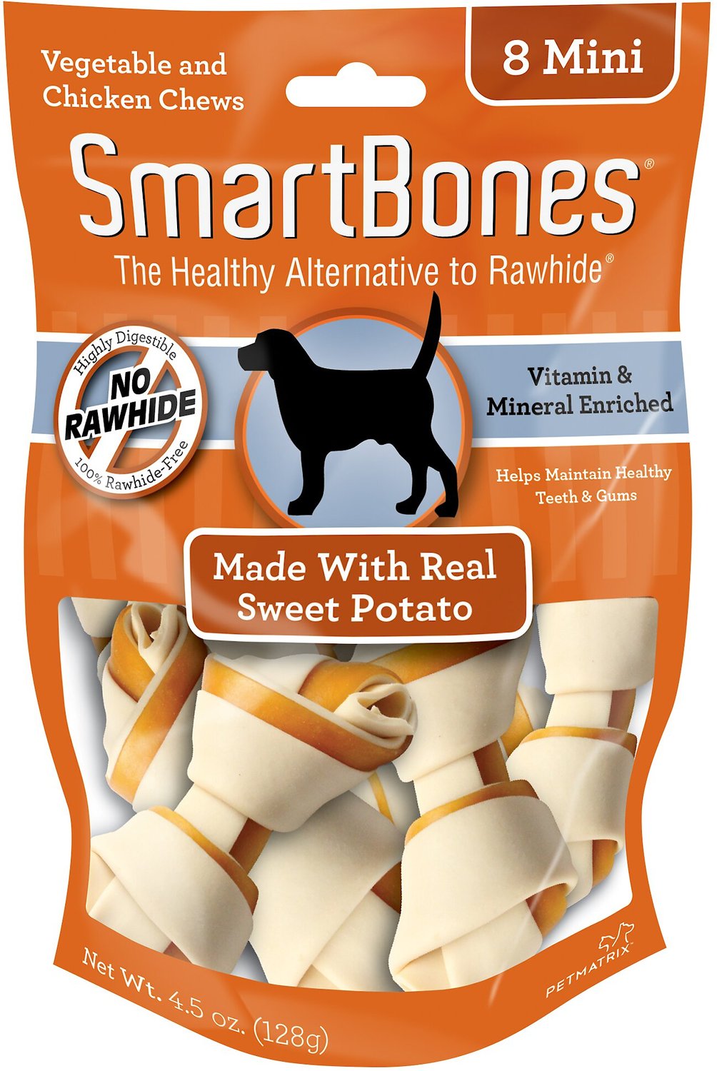 SmartBones Mini Sweet Potato Chews Dog Treats