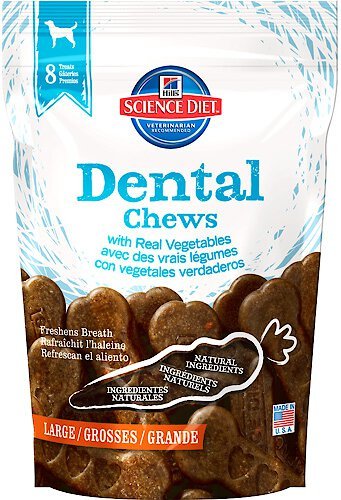 hill's science diet dental chews