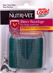 Nutri-Vet Bitter Dog & Cat Bandage, Color Varies, 2-in