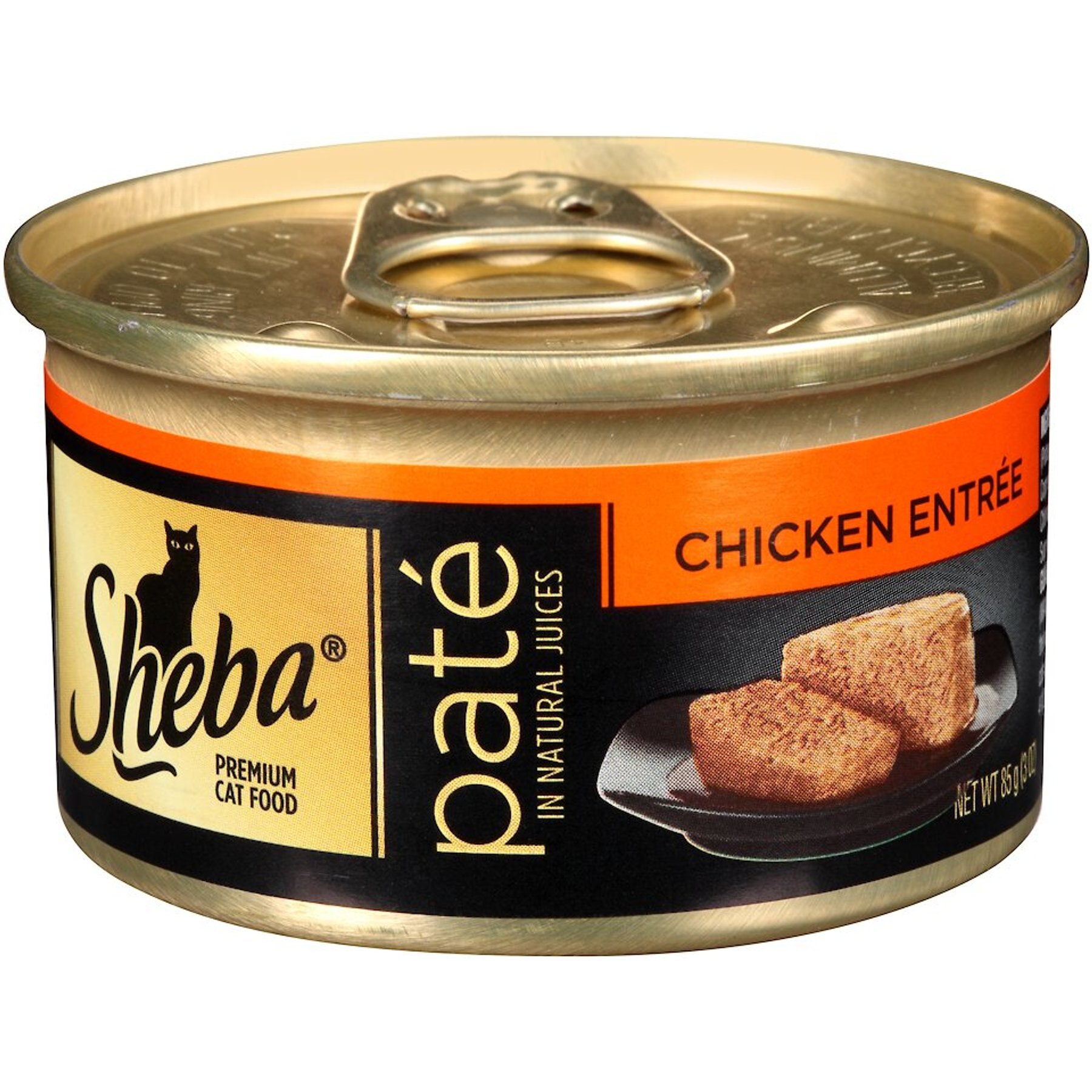 Discontinued SHEBA Premium Chicken Pate Entree GrainFree Canned Cat