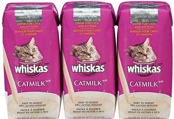 Whiskas Cat Milk Liquid Milk Supplement for Cats, 6.75-oz carton, 3-pack slide 1 of 5