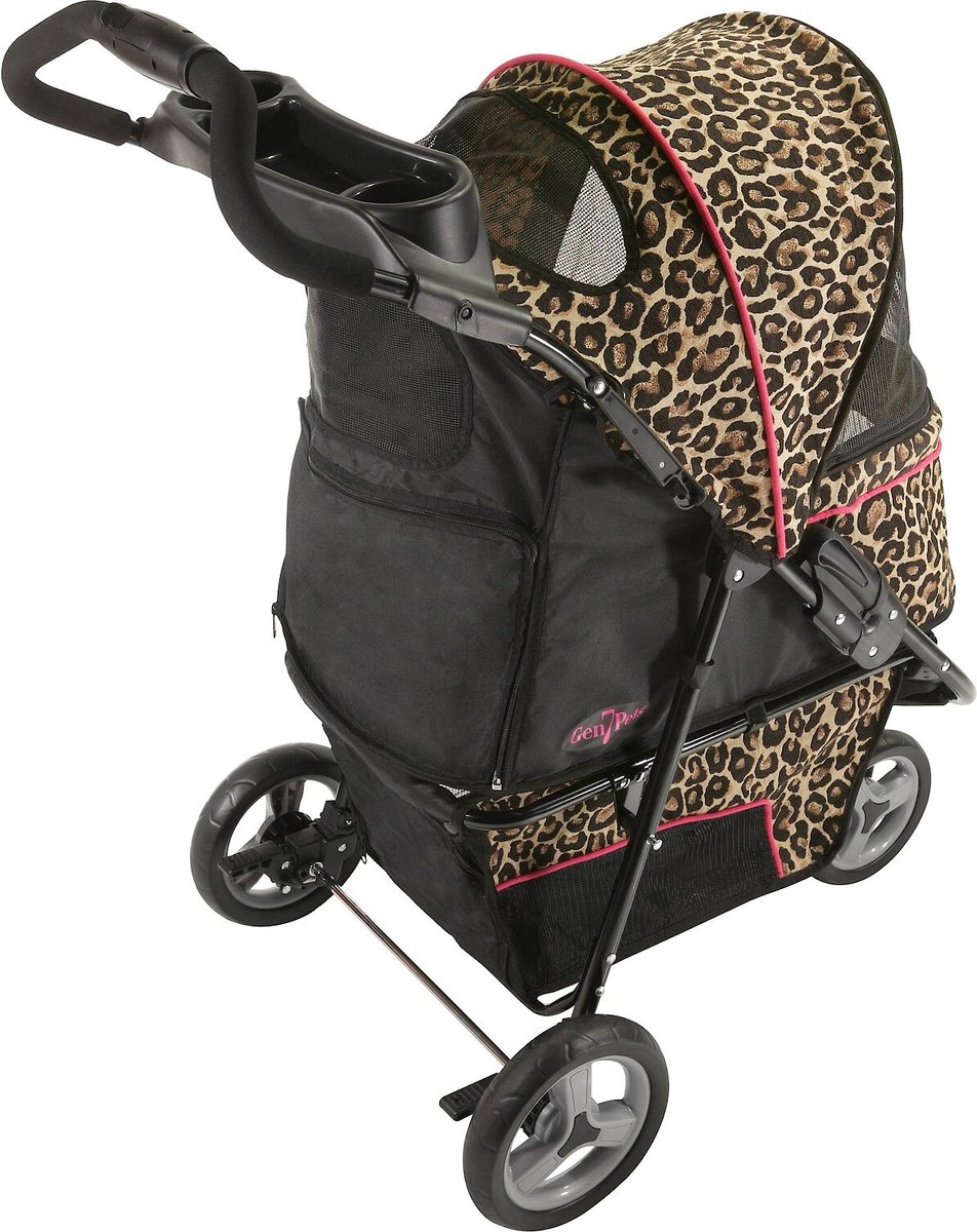 Discontinued - GEN7PETS Promenade Pet Stroller, Cheetah - Chewy.com
