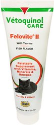 Vetoquinol Felovite II Gel Multivitamin for Cats, 2.5-oz tube