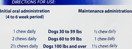 Show full view: Vetoquinol Flexadin Plus Soft Chews Joint Supplement for Dogs, 90 count slide 5 of 9