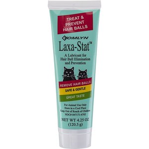 Tomlyn Laxa-Stat Gel Hairball Control Supplement for Cats, 4.25-oz tube